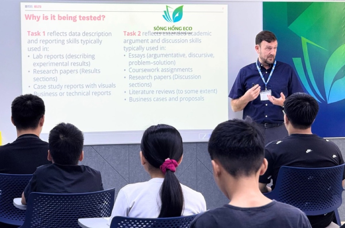 Giảng viên hướng dẫn luyện thi IELTS tại trung tâm